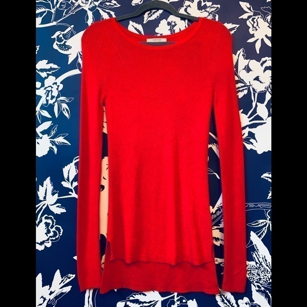 41 Hawthorn Red Long sleeve top - S